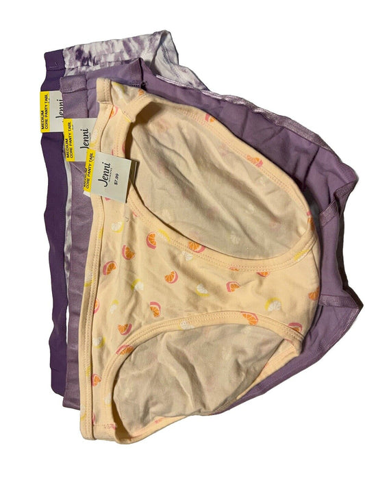 3 Pair Set Women’s Assortment Jenni Hi Rise Briefs Underwear