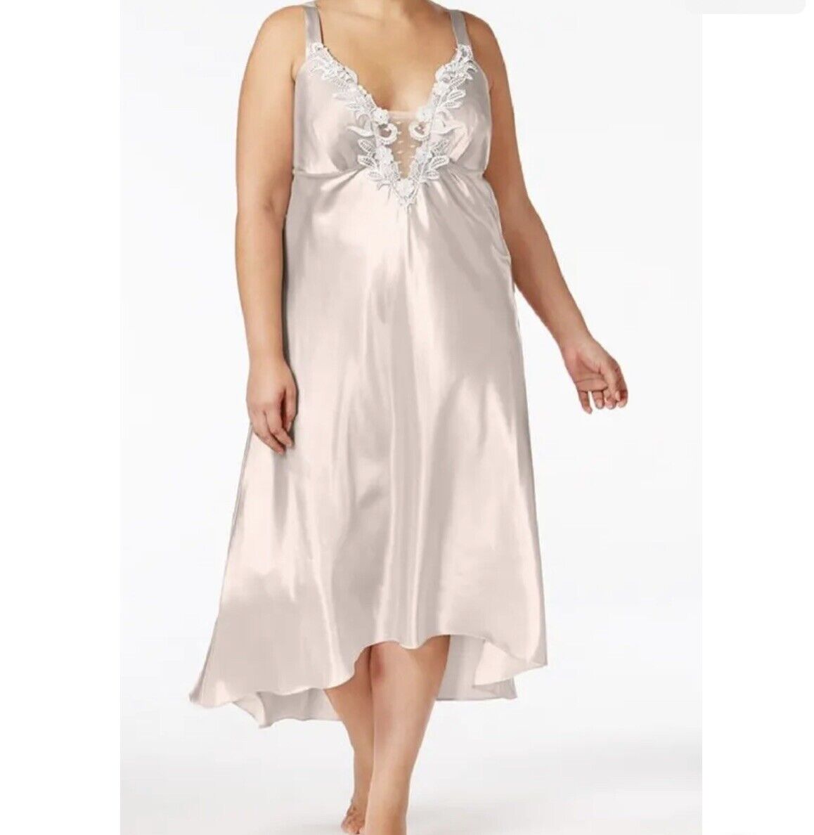 Flora by Flora Nikrooz Women's Stella Lingerie Nightgown Plus Size 2X