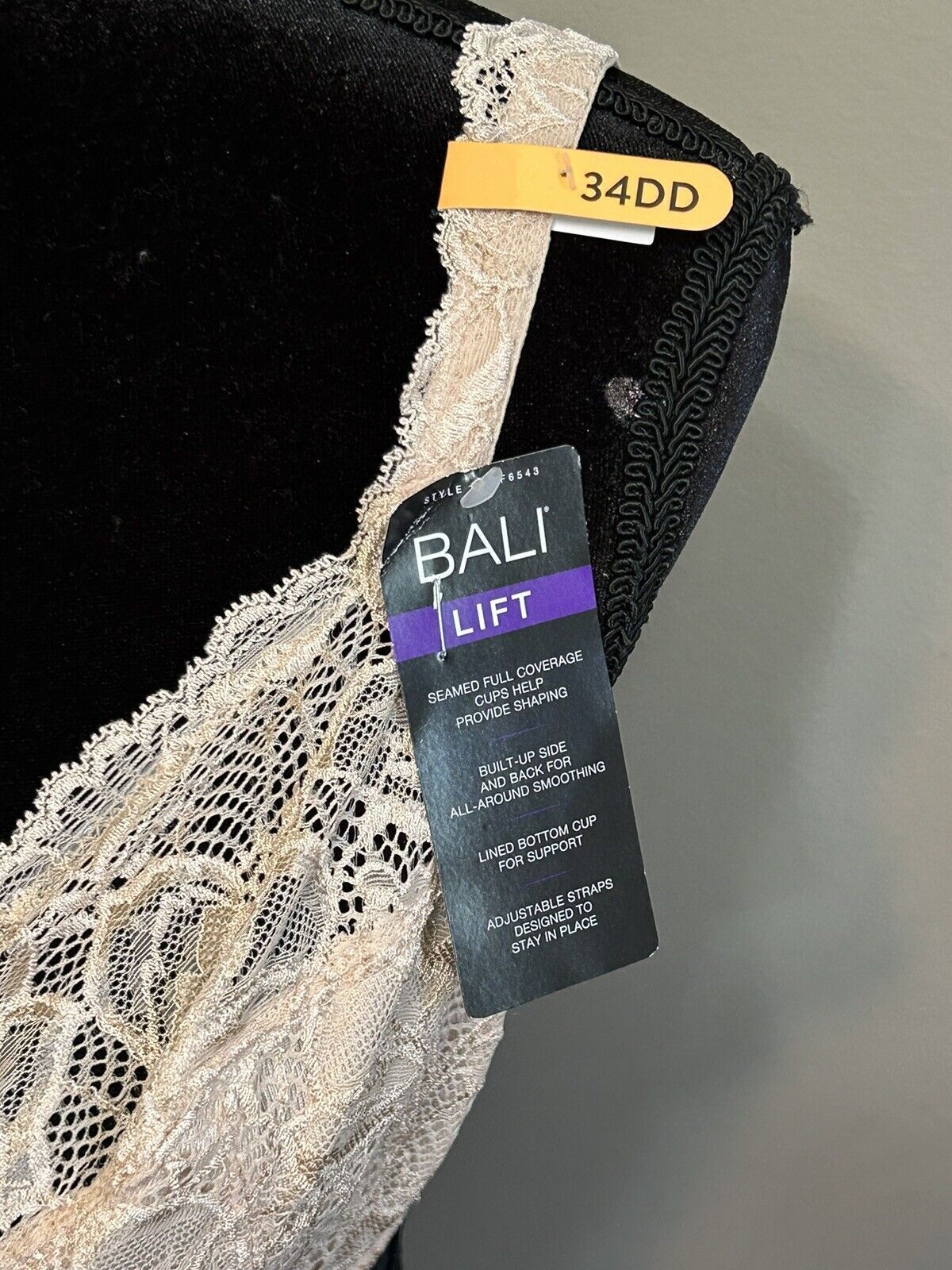 Bali Lace Desire Underwire Bra Champagne Nude