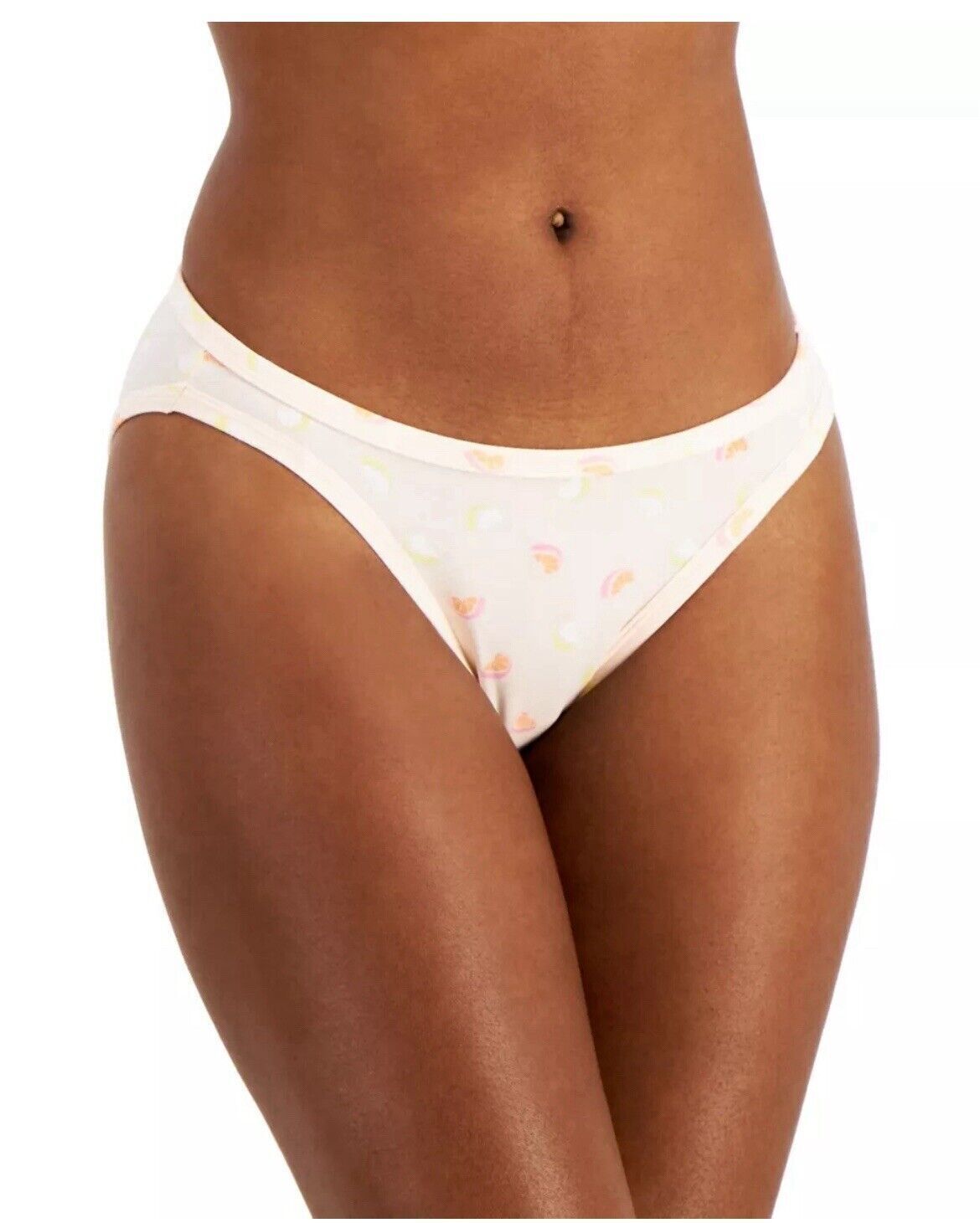 Jenni Women’s 100% Cotton Bikini Underwear Sliced Lemons Theme