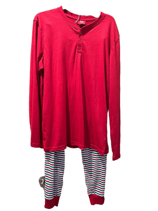 Men’s Stewart Plaid 2 Piece Holiday Christmas Pajama Set