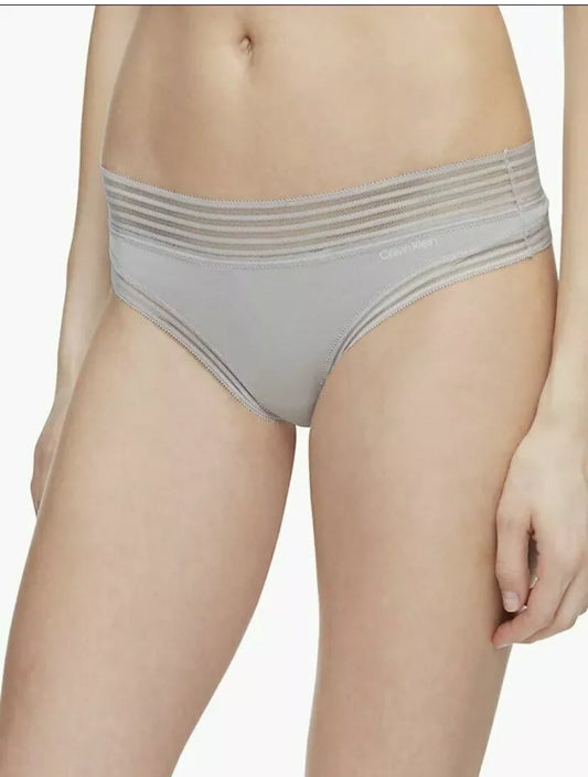 Calvin Klein Striped-Waist Thongs