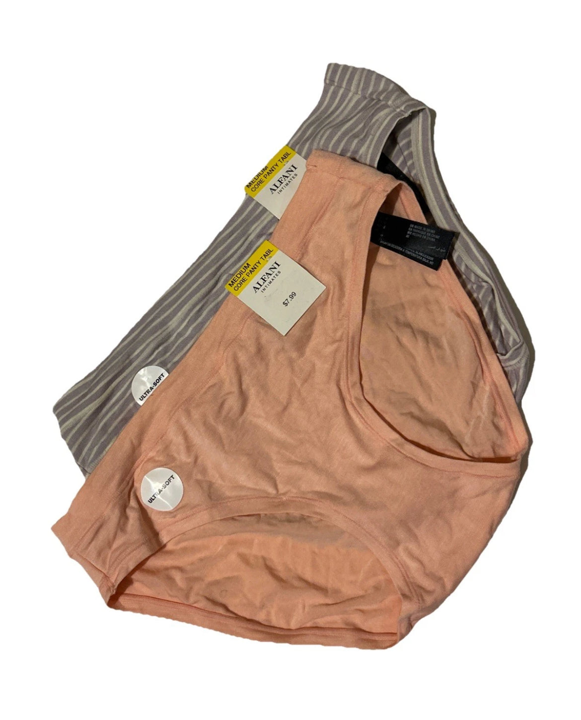 Alfani Women’s 100% Cotton 2 Piece Ultra Soft Panty Set