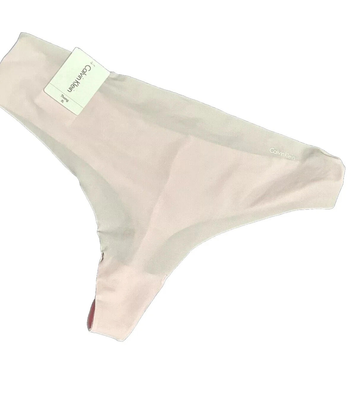 Calvin Klein Women's Invisibles Hipster Panty Underwear Thongs Pink